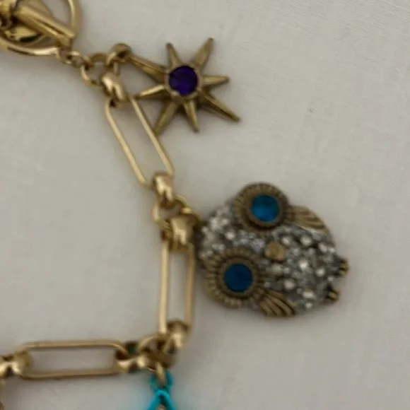 NWT Betsey Johnson Mystical Charm Bracelet - Picture 5 of 7